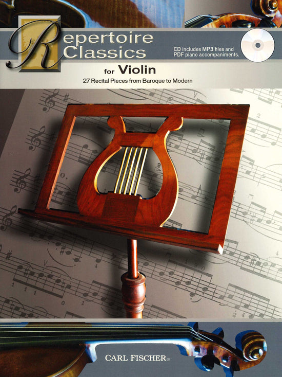 Repertoire Classics For Violin: 27 Recital Pieces