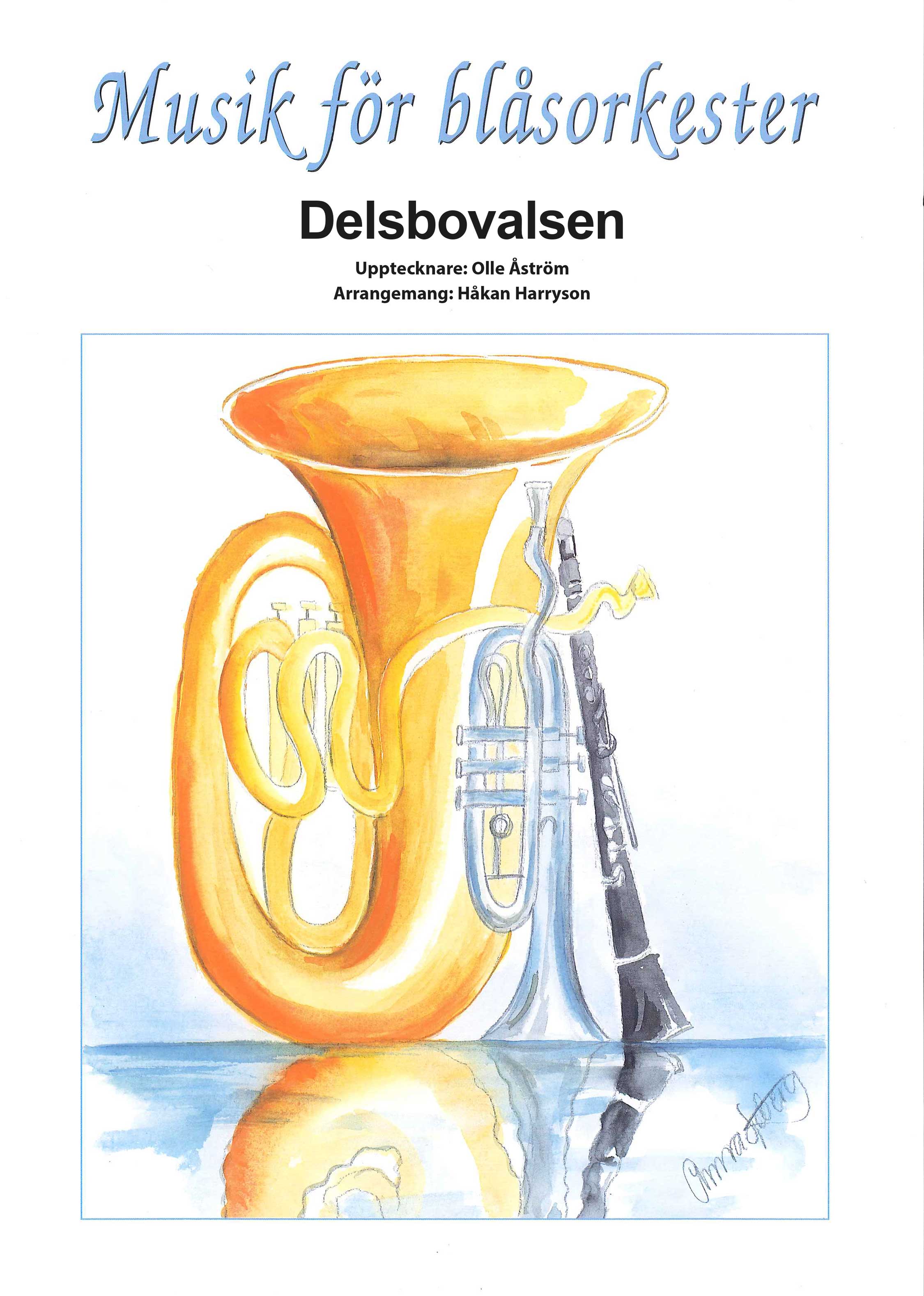 Musik för blåsorkester: Delsbovalsen