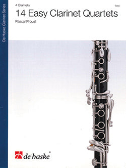 14 Easy Clarinet Quartets