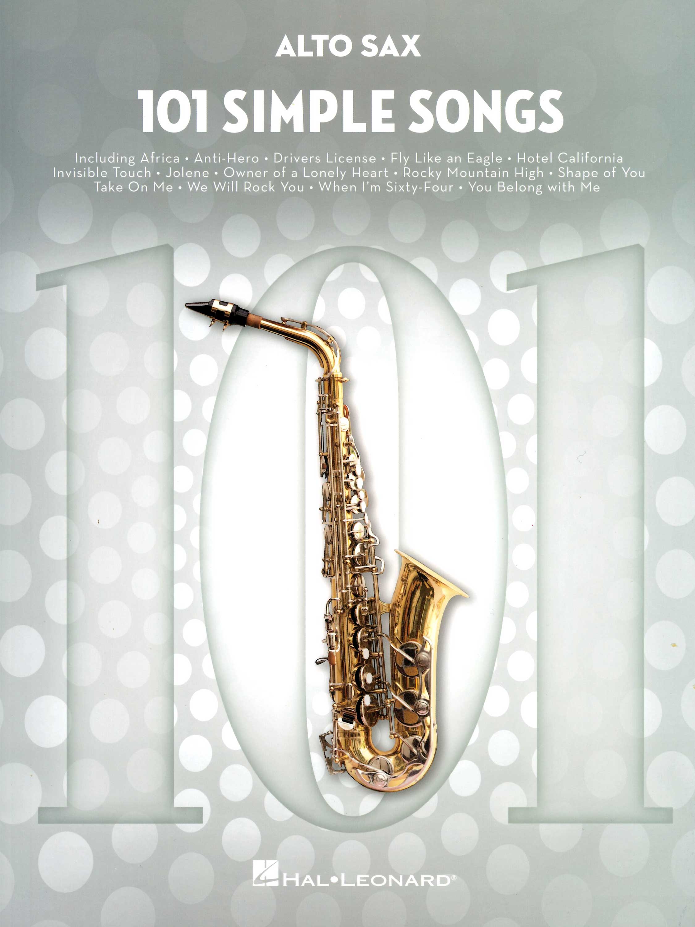 101 Simple Songs for Alto Sax