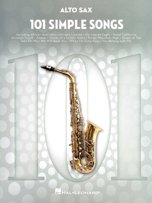 101 Simple Songs for Alto Sax