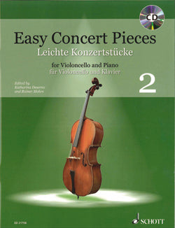 Easy Concert Pieces 2 For Cello And Piano