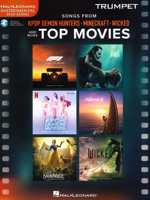 Songs From Kpop Demon Hunters, Minecraft, Wicked and More Top Movies (Trumpet)
