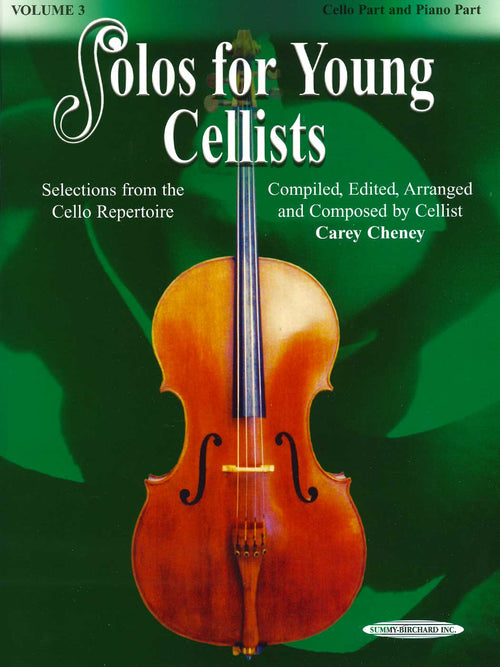 Solos for Young Cellists Volume 3