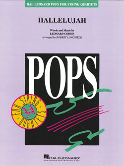 Hallelujah -  Hal Leonard Pops For String Quartets