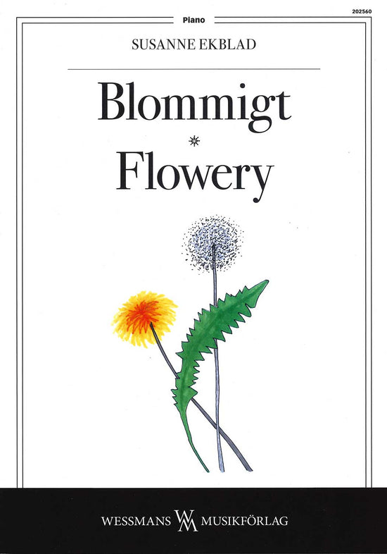Blommigt - Flowery (Piano)
