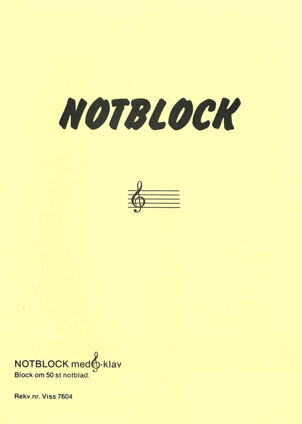 Notblock G-klav
