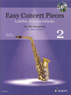 Easy Concert Pieces 2 For Alto Saxophone And Piano