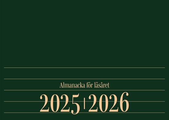 Notpostens väggalmanacka 2025–2026