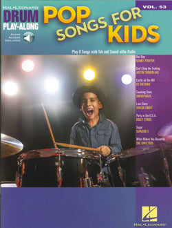 Pop Songs For Kids - Drum Playalong