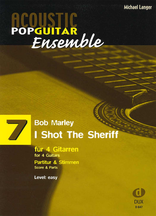 Bob Marley: I Shot The Sheriff for 4 Guitars