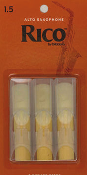 Rico rörblad Altsax 3-pack. 1,5
