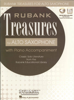 Rubank Treasures For Alto Saxophone