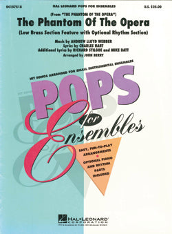 Pops For Low Brass Ensemble The Phantom Of The Opera