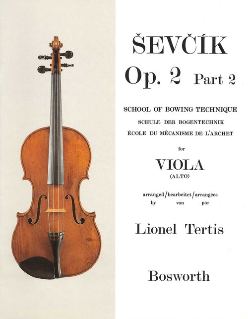 Ševcík Op. 2 Part 2: School of Bowing Technique for Viola