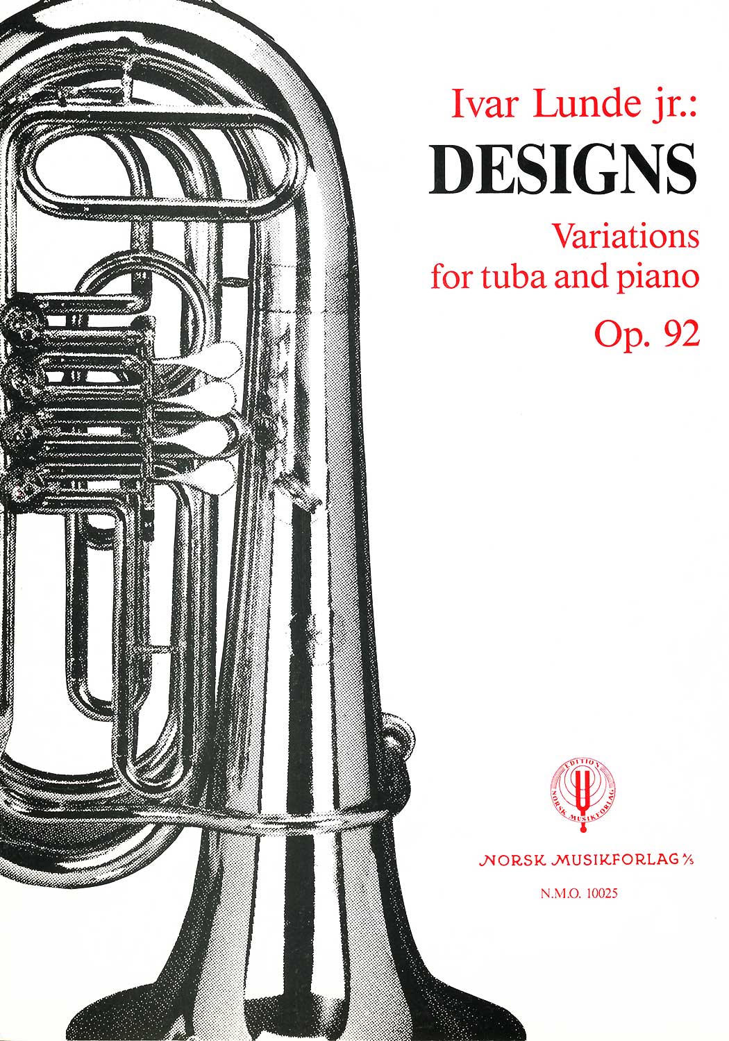 Designs: Variations for Tuba and Piano Op. 92