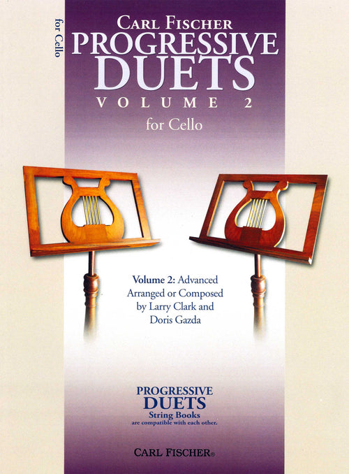 Carl Fischer Progressive Duets Volume 2 for Cello