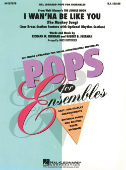 Pops For Low Brass Ensemble I wan'na Be Like You Low