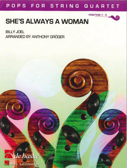 She's Always A Woman de Haske Pops For String Quartets
