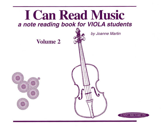 I Can Read Music Viola Volume 2