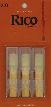 Rico rörblad Bb-klarinett 3-pack.  2