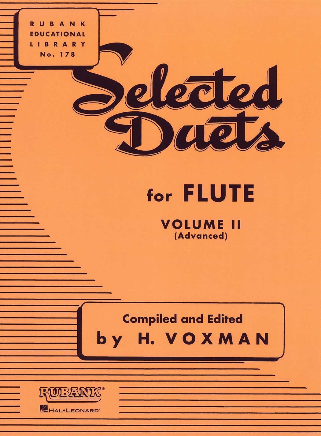 Rubank Selected Duets for Flute Volume II (Advanced)