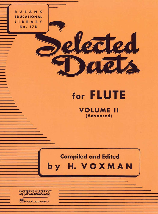 Rubank Selected Duets for Flute Volume II (Advanced)