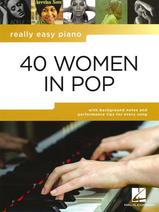 40 Women in Pop (Really Easy Piano)