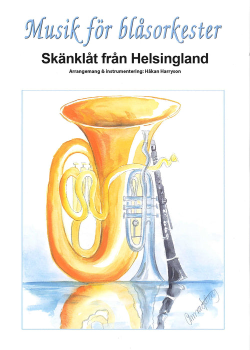 Musik för blåsorkester: Skänklåt från Helsingland