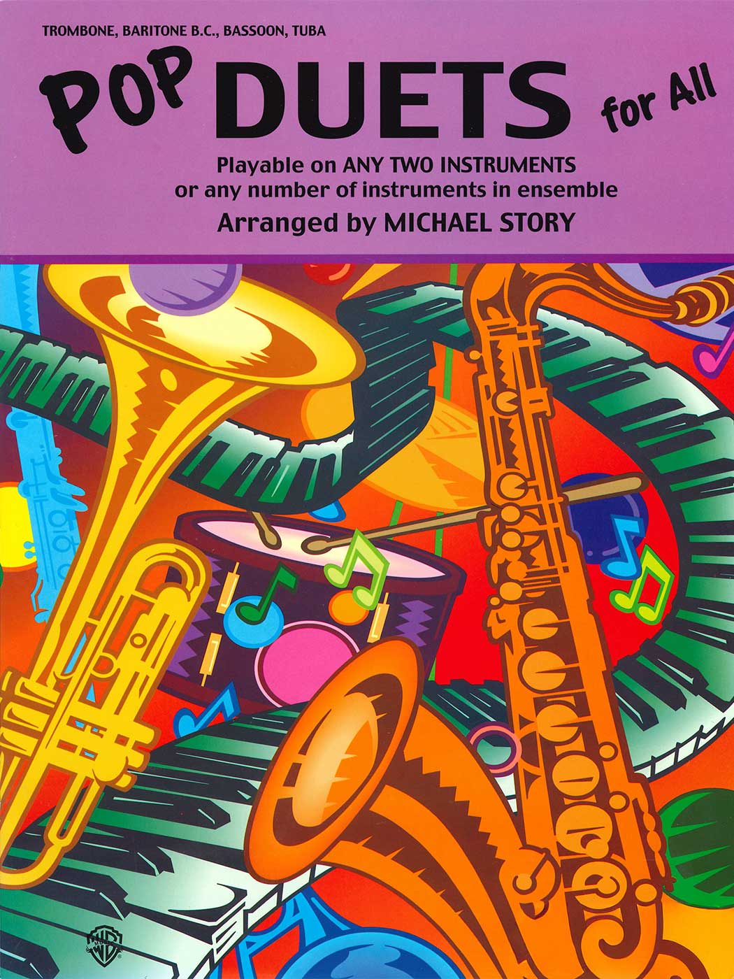 Pop Duets for All (Trombone, Baritone B.C., Bassoon, Tuba)
