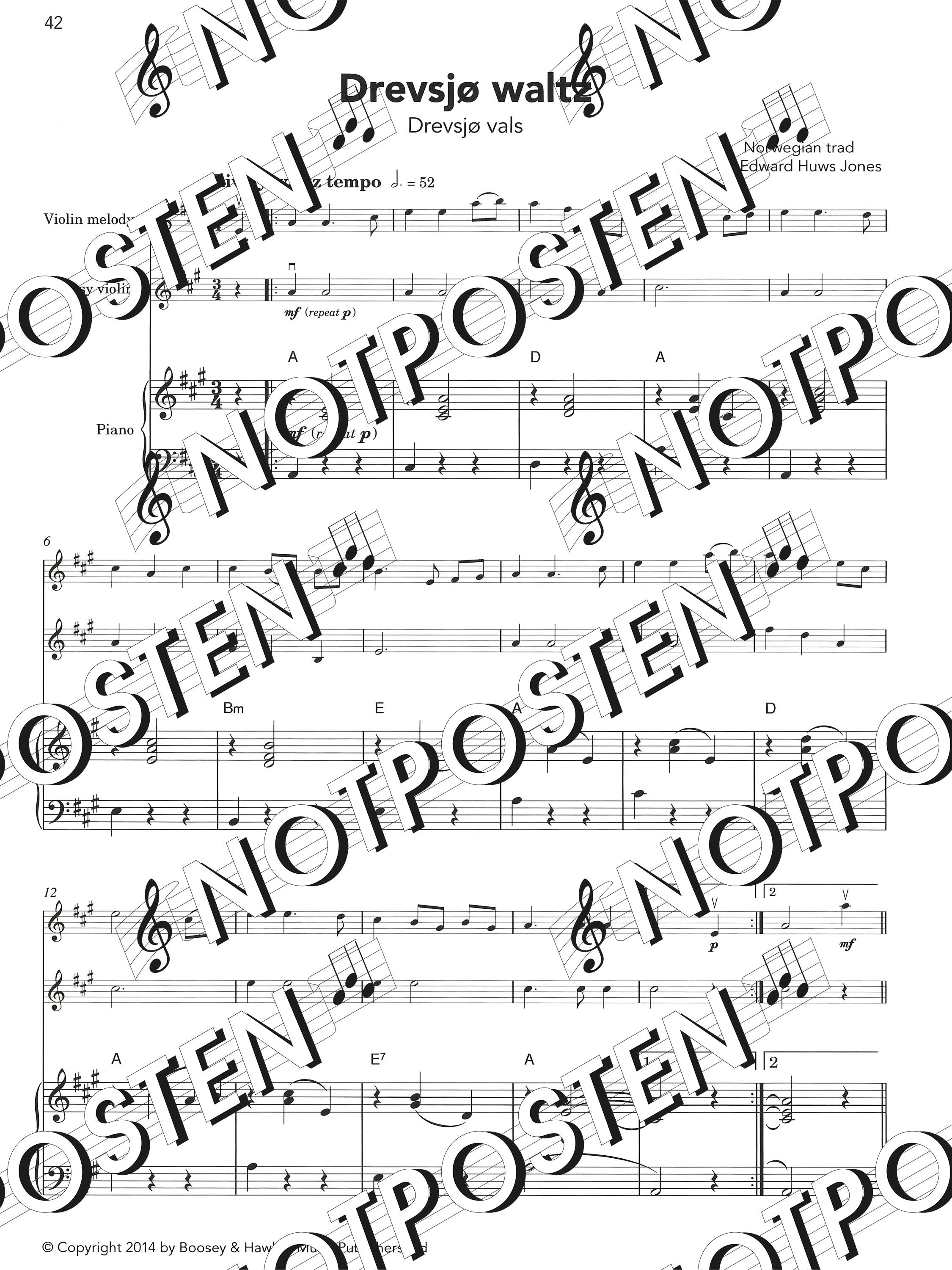 Nordic Fiddler for Violin & Piano Complete