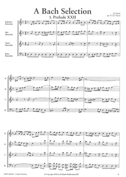 A Bach Selection Quartet