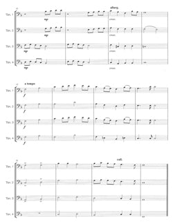 14 Easy Trombone Quartets