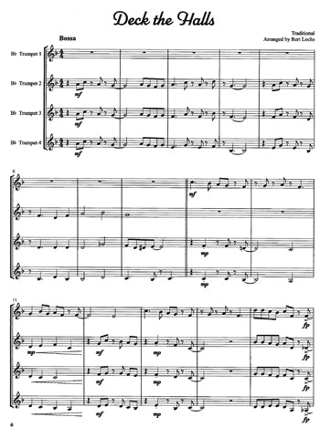 Swingin' Christmas Quartets Trumpets