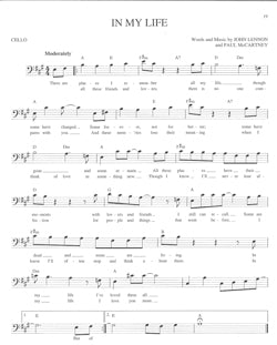 Easy Pop Melodies for Cello