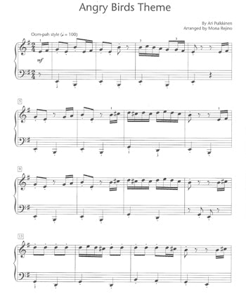 Video Game Hits For Easy Piano