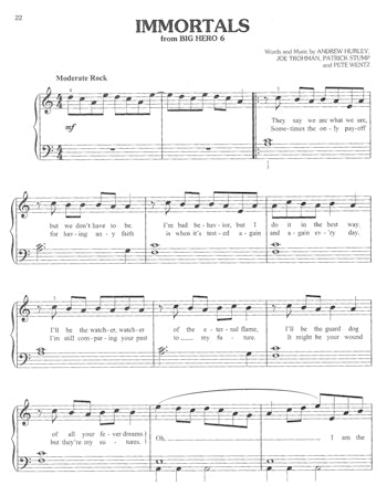 Superhero Themes Easy Piano