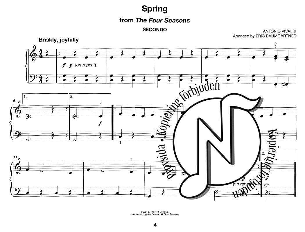 John Thompson's Easiest Piano Duets