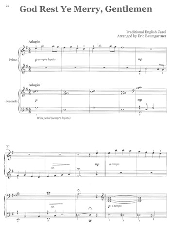 Christmas Classics for Piano Duet: 10 Seasonal Classics for Two