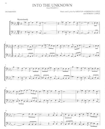 Disney Favorites For Two Trombones