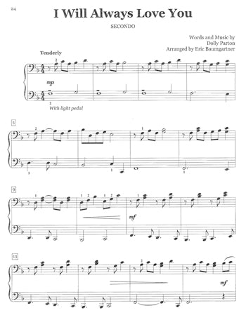 Easy Pop Duets 2 Piano