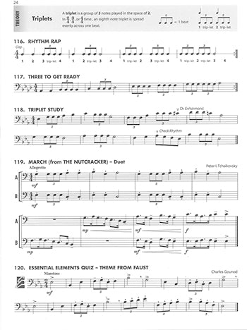 Essential Elements for Band Trombone Book 2