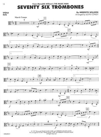 Broadway Favorites For Strings Viola