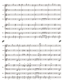 Pops For Ensembles: The Addams Family Theme Sax Quartet or Ensemble