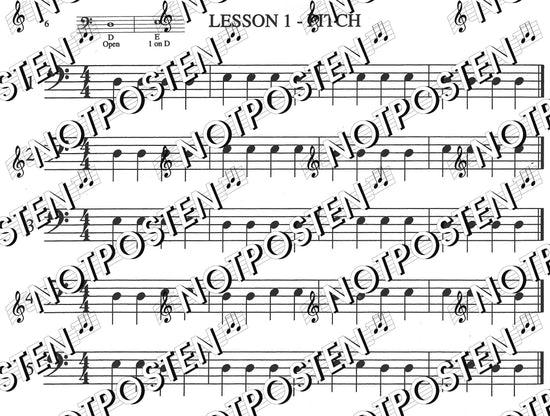 I Can Read Music Cello Volume 1