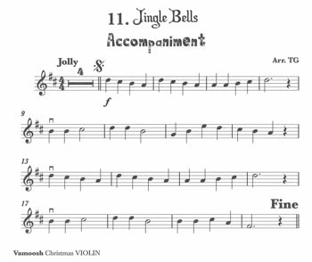 Vamoosh Christmas Violin