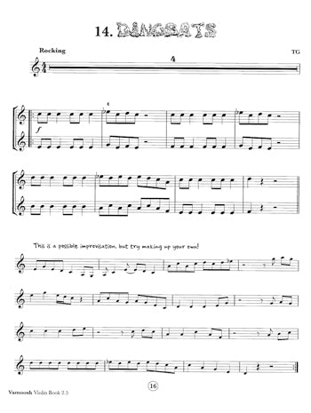 Vamoosh Violin Book 2.5