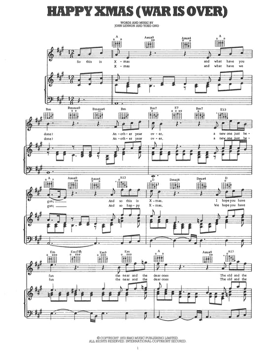 Happy Xmas (War is over)