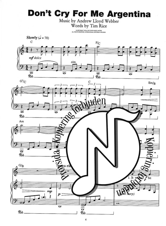Audition Songs: Number One Hits