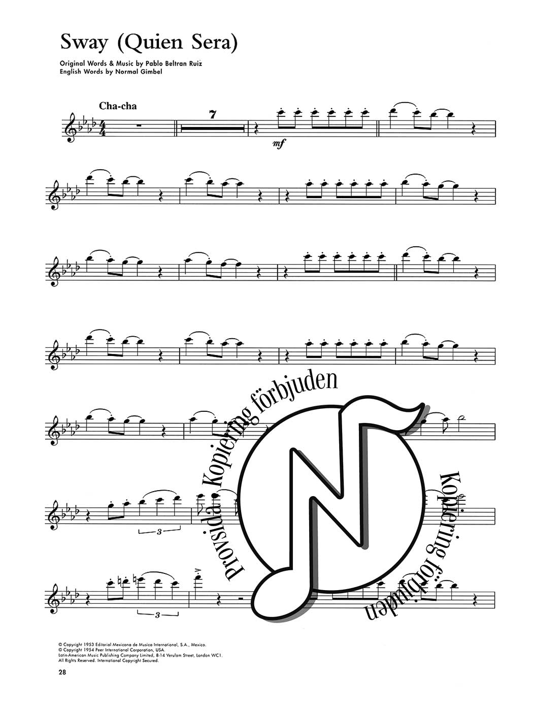 Latin: Playalong for Flute